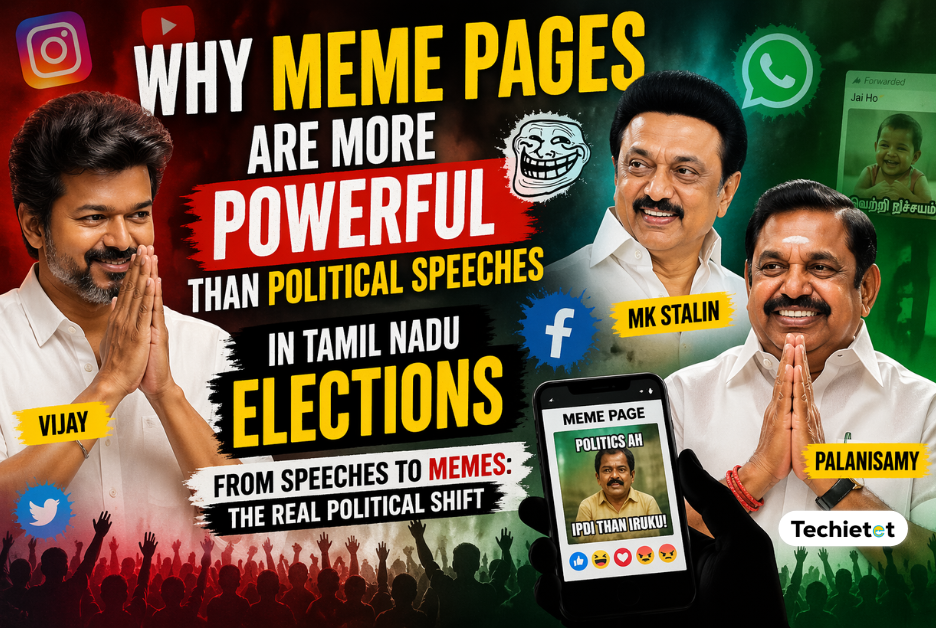 Why Meme Pages Are More Powerful Than Political Speeches in Tamil Nadu Elections