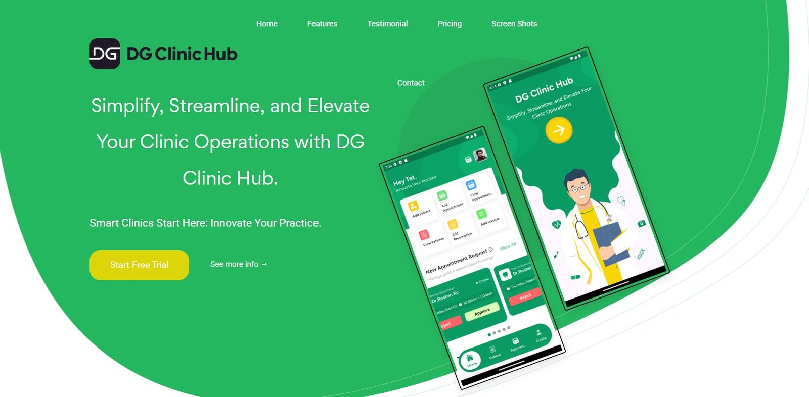 Web App Screenshot 1